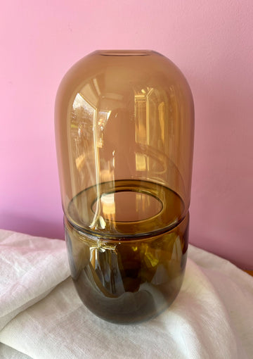 Gold Pill Vase